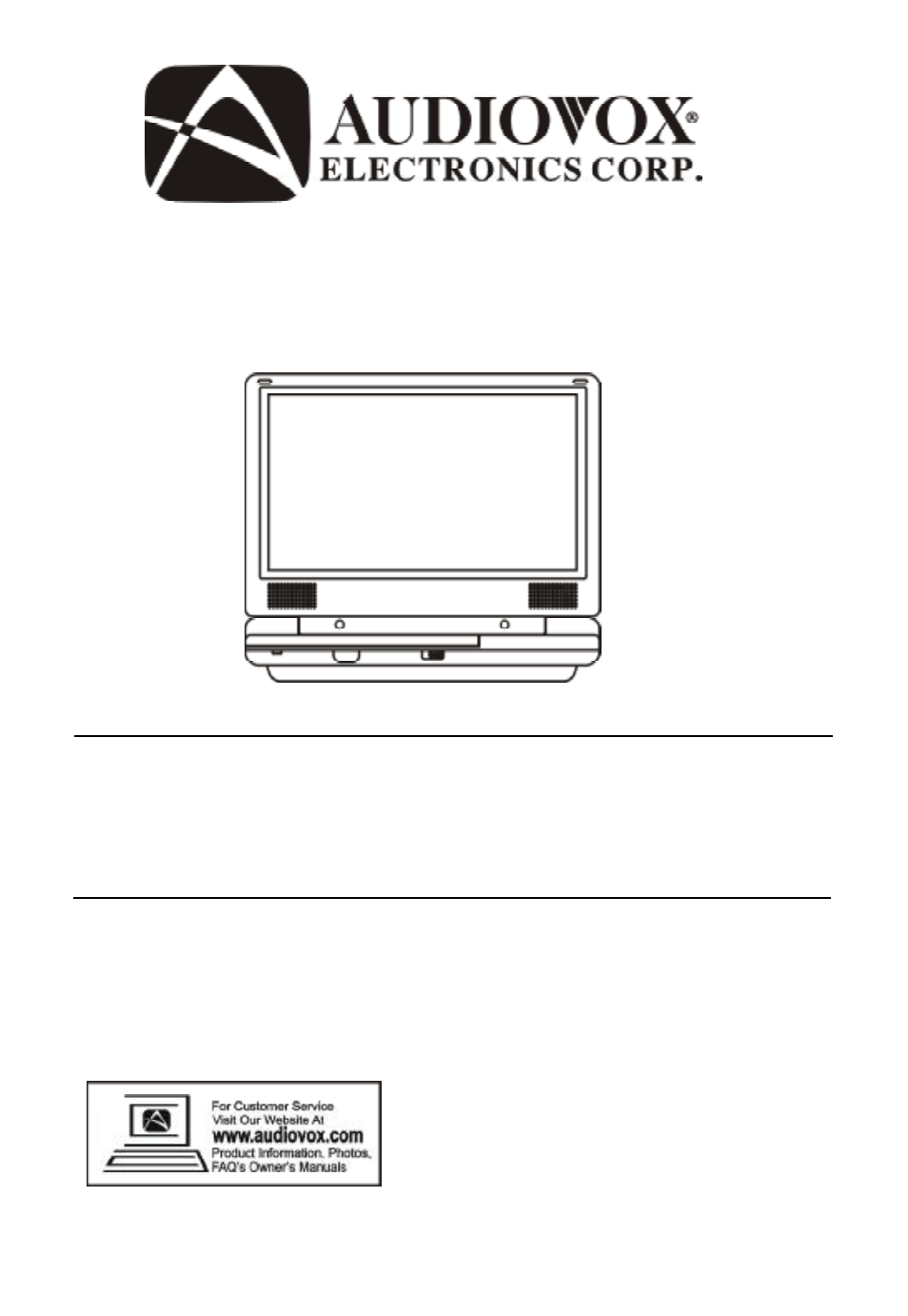 Audiovox D1812PKG User Manual | 47 pages