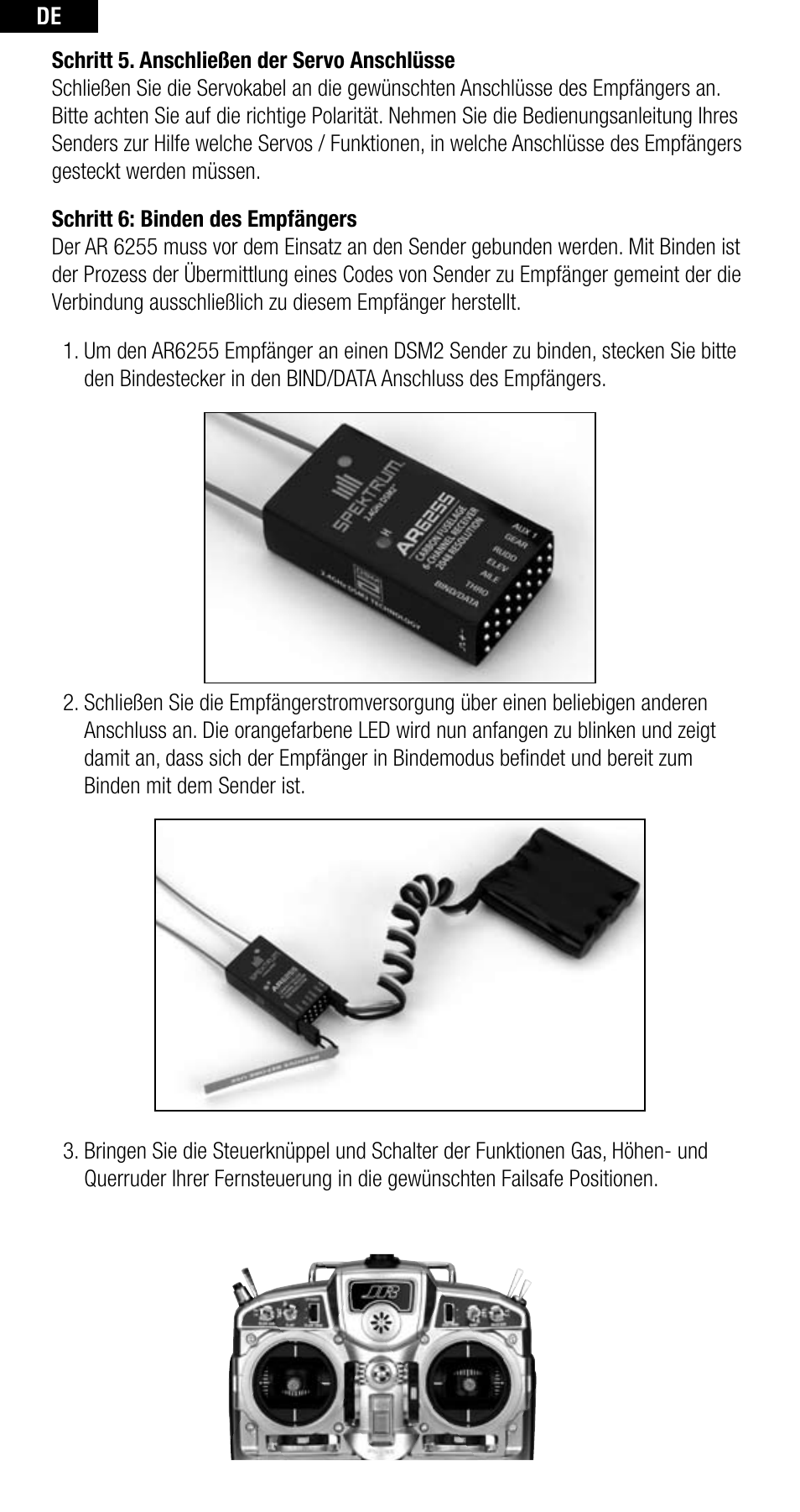 Spektrum SPMAR6255 User Manual | Page 17 / 50