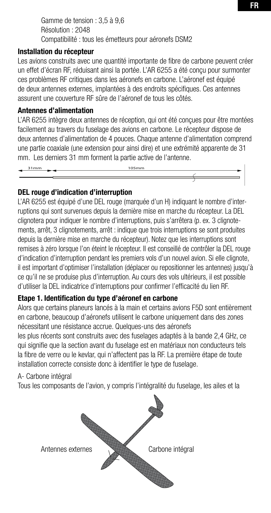 Spektrum SPMAR6255 User Manual | Page 26 / 50