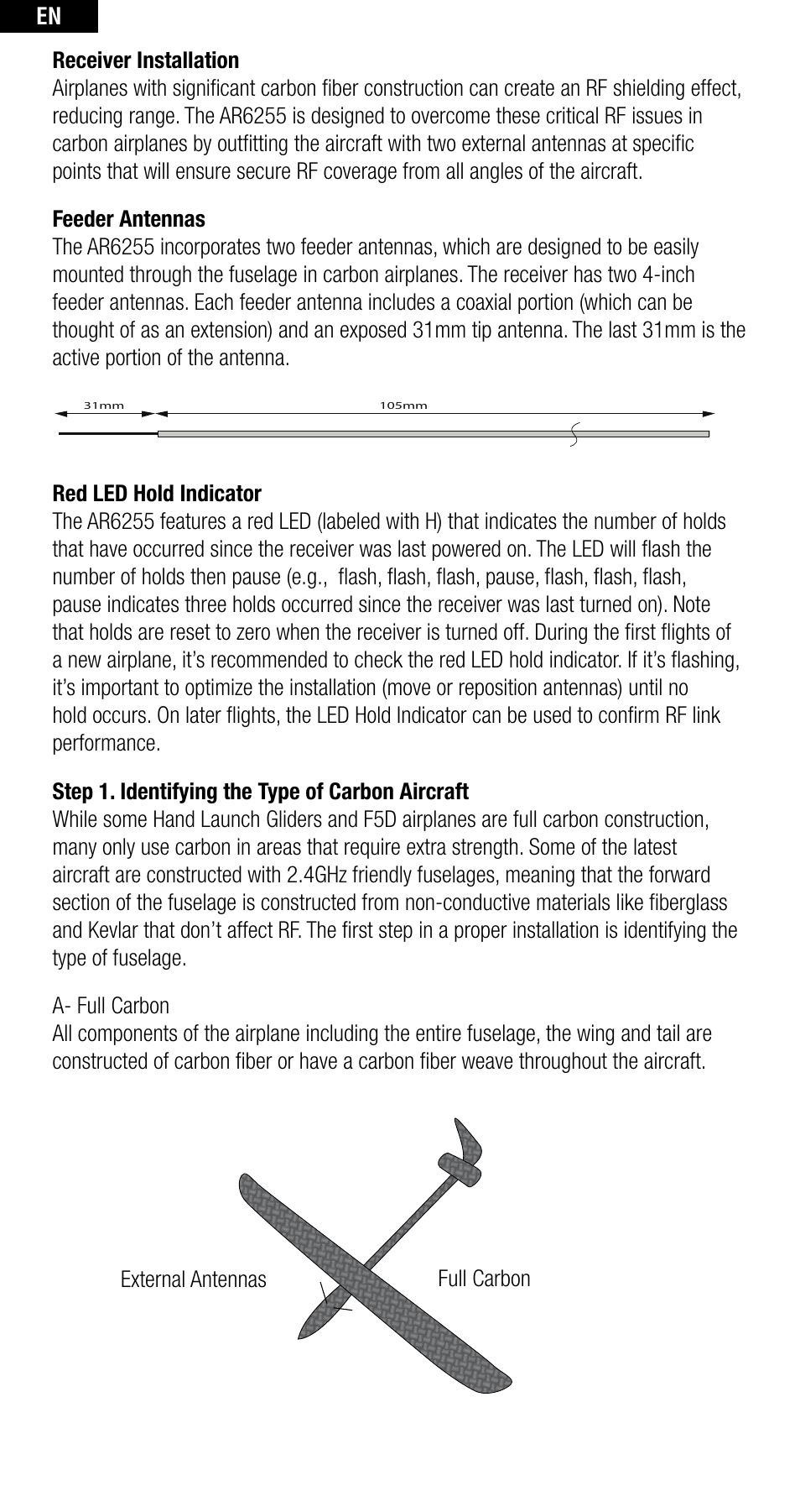 Spektrum SPMAR6255 User Manual | Page 3 / 50