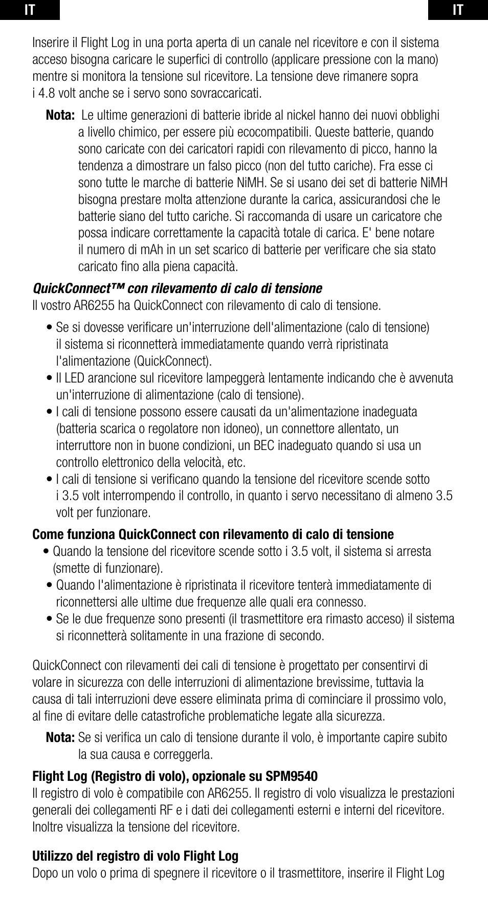Spektrum SPMAR6255 User Manual | Page 43 / 50