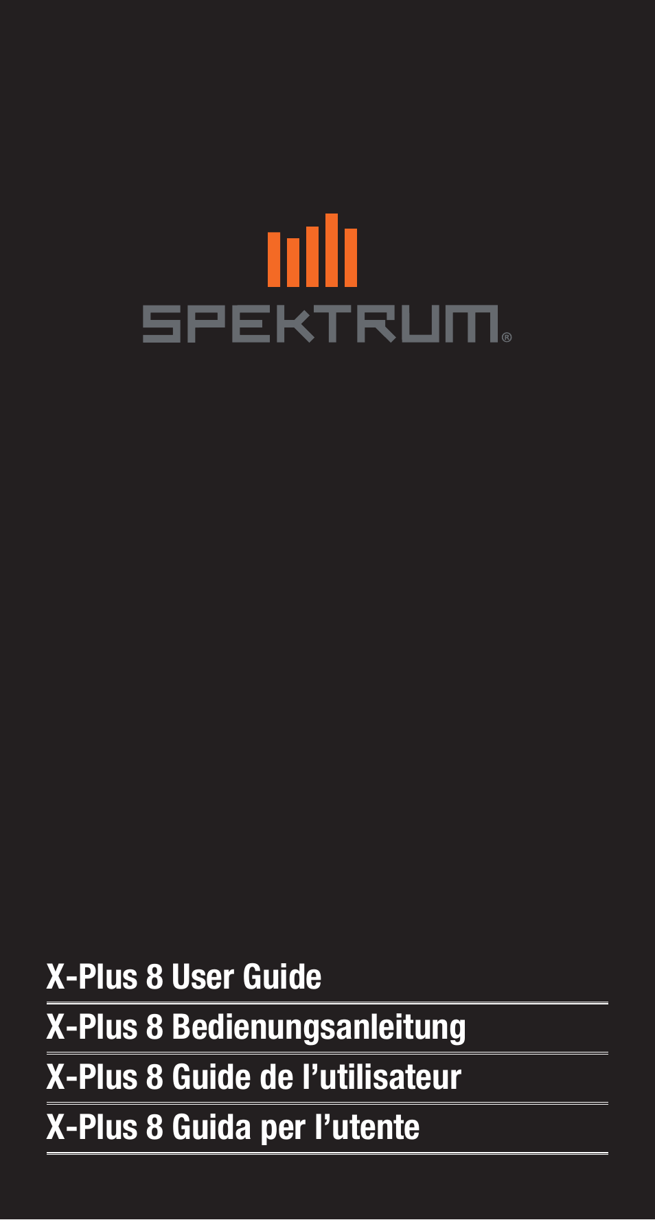 Spektrum SPMXP8000 User Manual | 32 pages