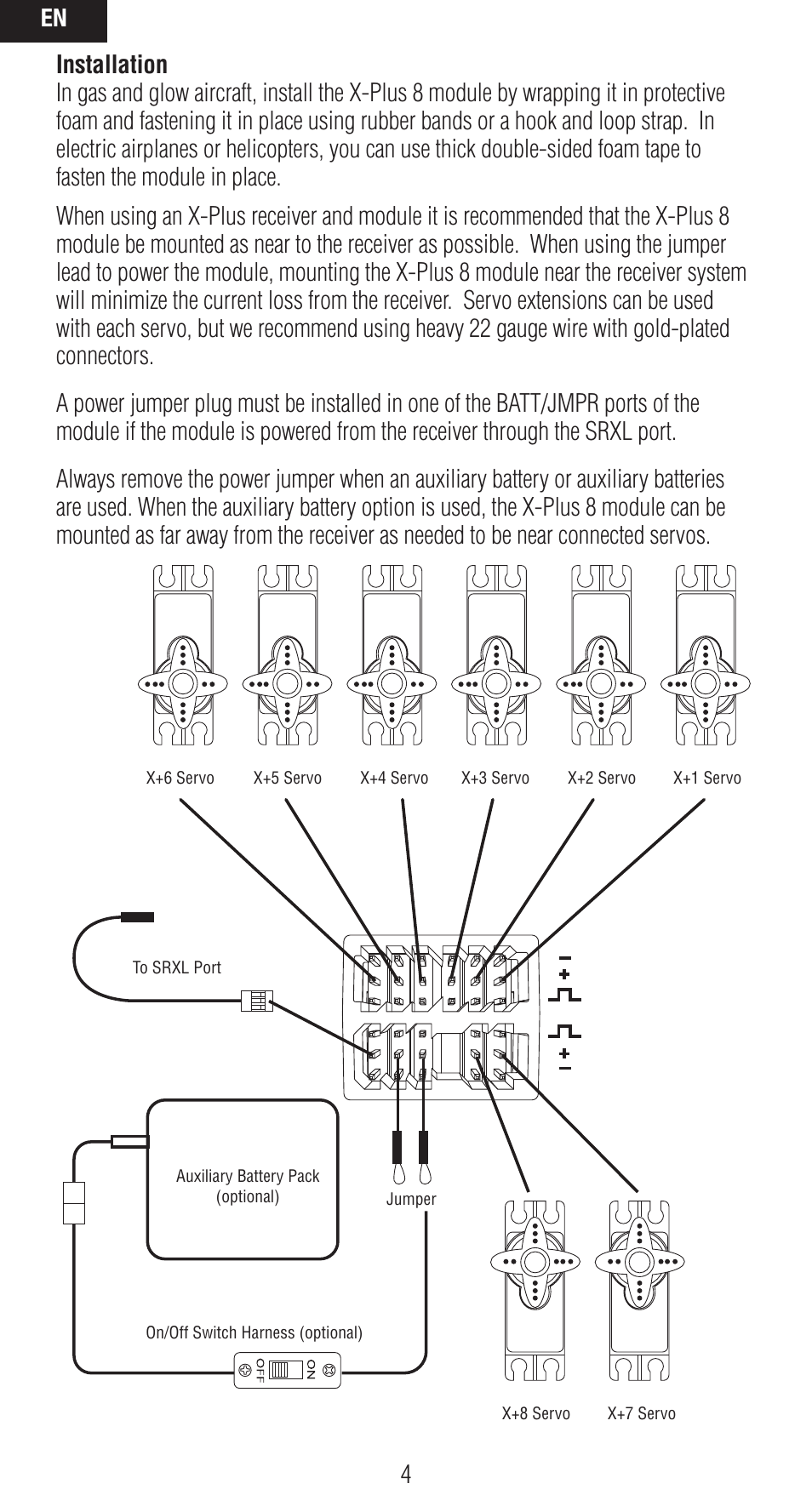 Spektrum SPMXP8000 User Manual | Page 4 / 32