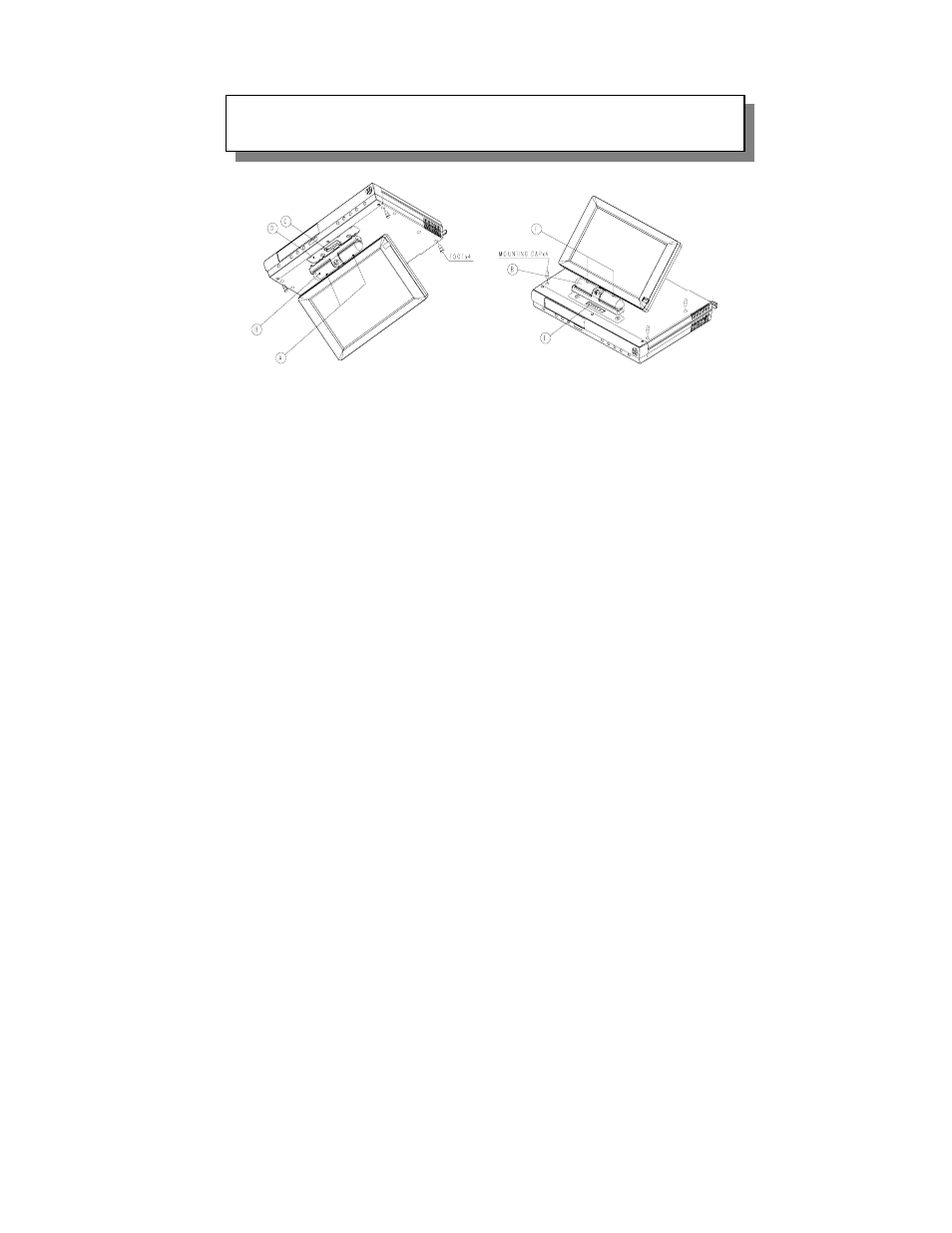 Countertop/desktop installation | Audiovox VE 700 User Manual | Page 10 / 21