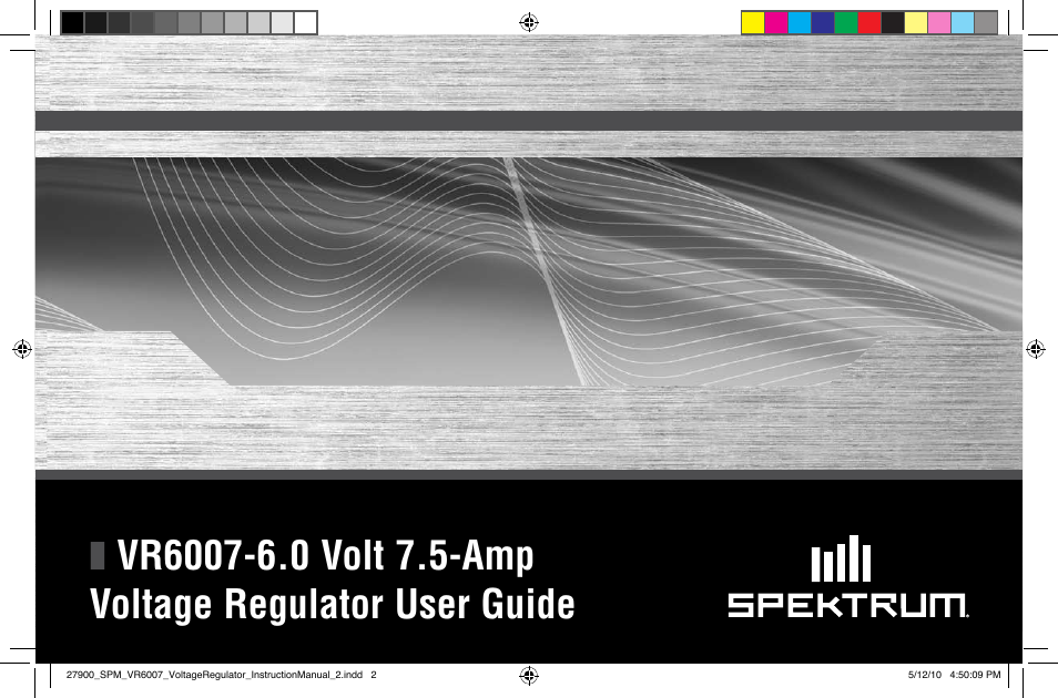 Spektrum SPMVR6007 User Manual | Page 2 / 12