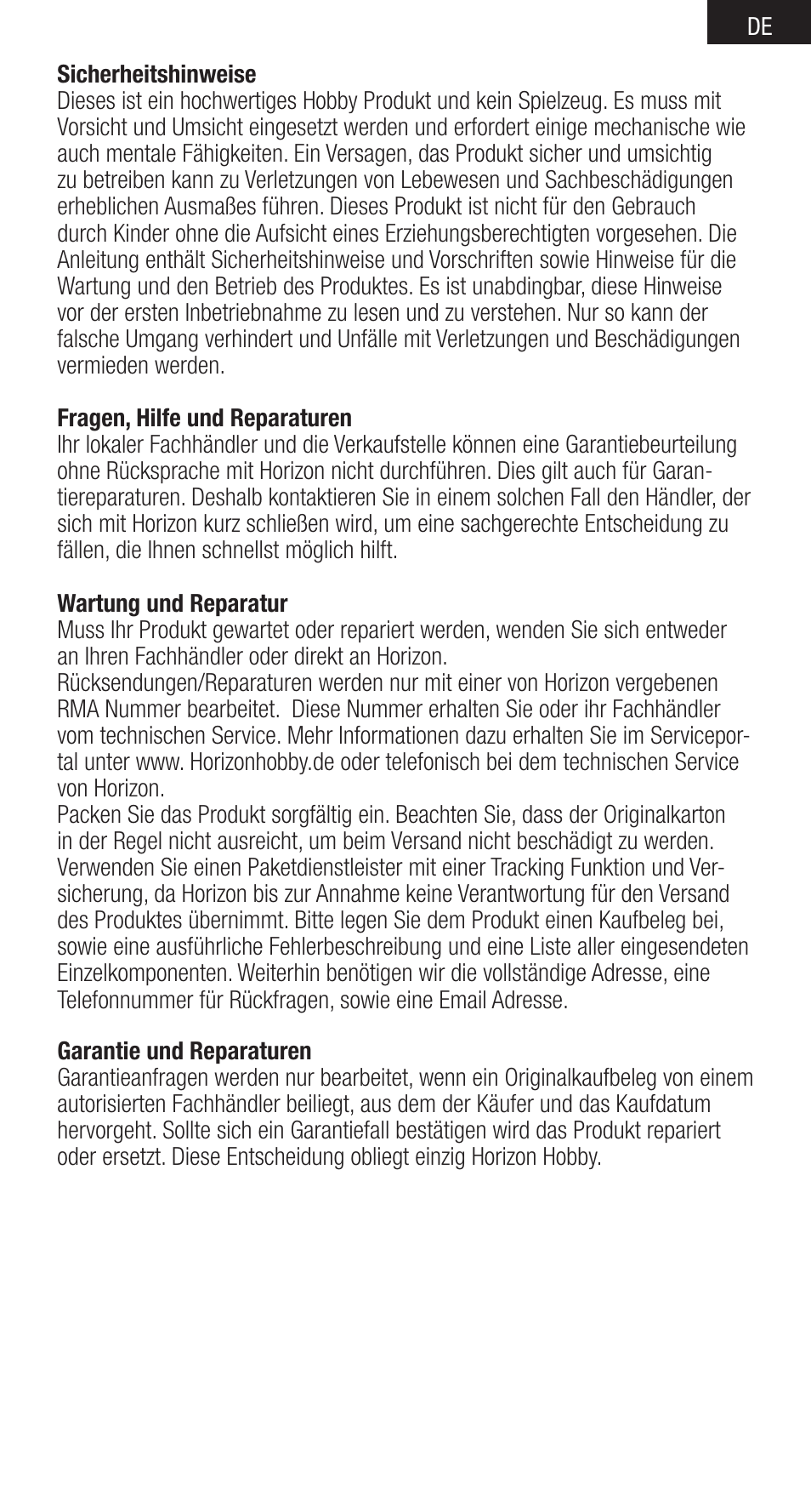 Spektrum SPMSR410 User Manual | Page 15 / 34