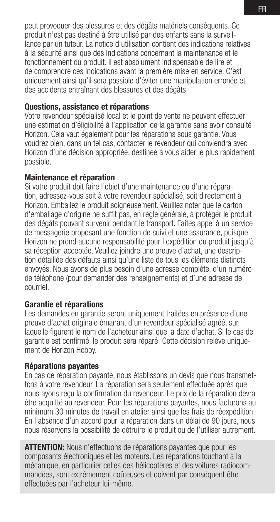 Spektrum SPMSR410 User Manual | Page 23 / 34