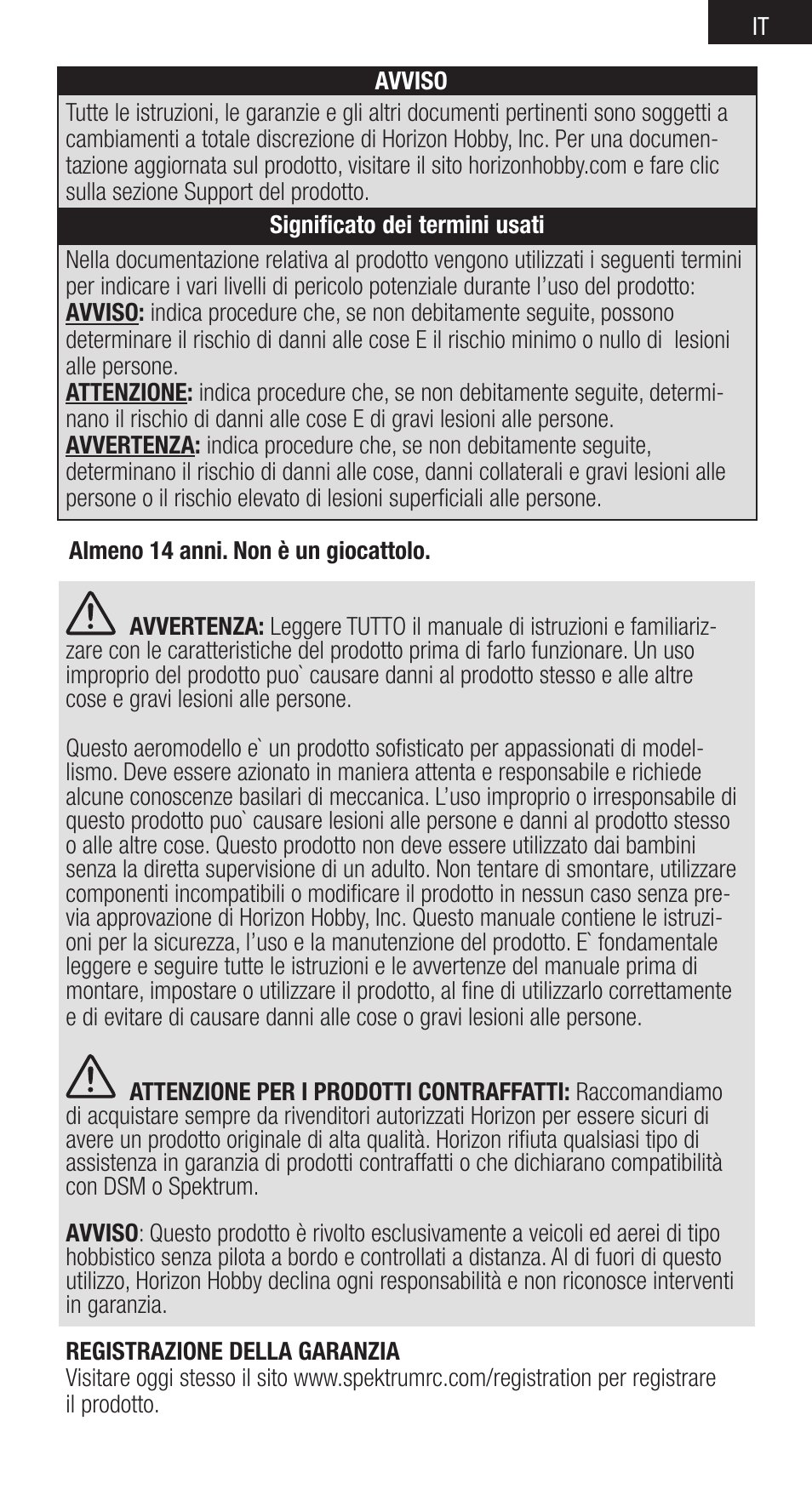 Spektrum SPMSR410 User Manual | Page 25 / 34