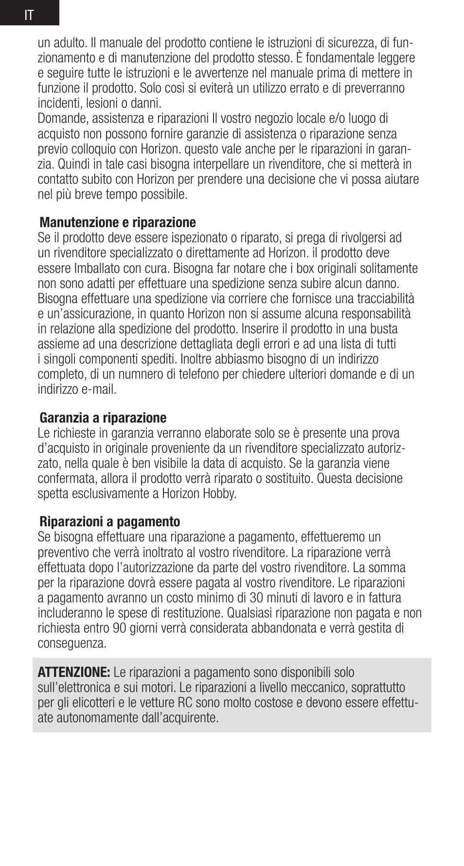Spektrum SPMSR410 User Manual | Page 30 / 34