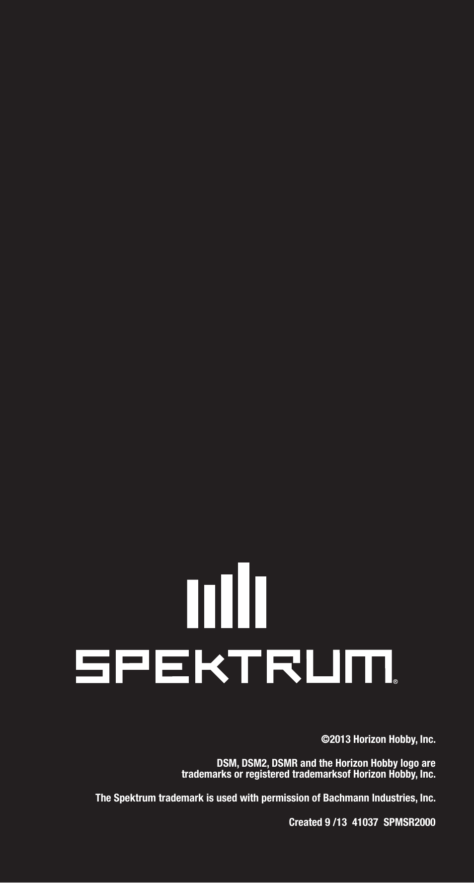 Spektrum SPMSR2000 User Manual | Page 12 / 12