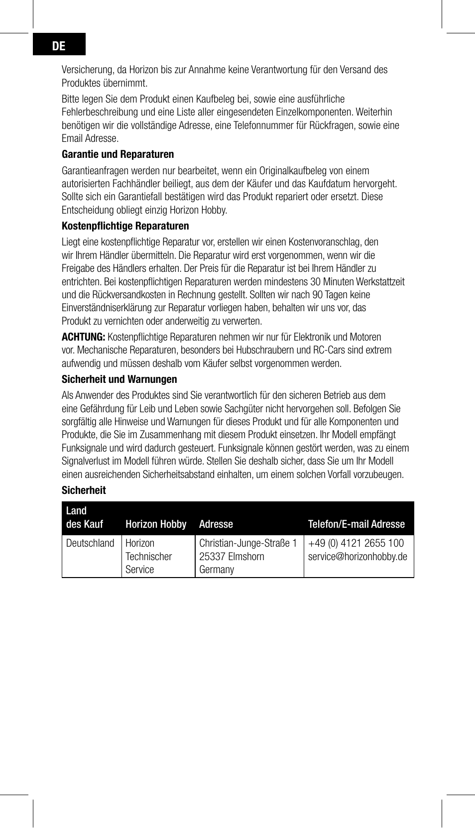 Spektrum SPMSR200 User Manual | Page 14 / 28