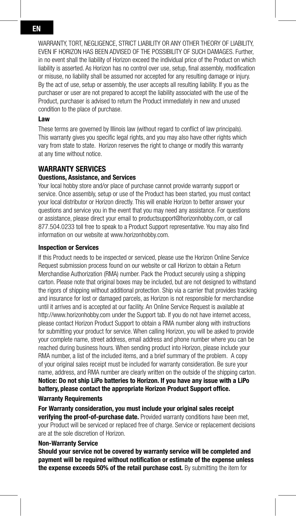 Spektrum SPMSR200 User Manual | Page 6 / 28
