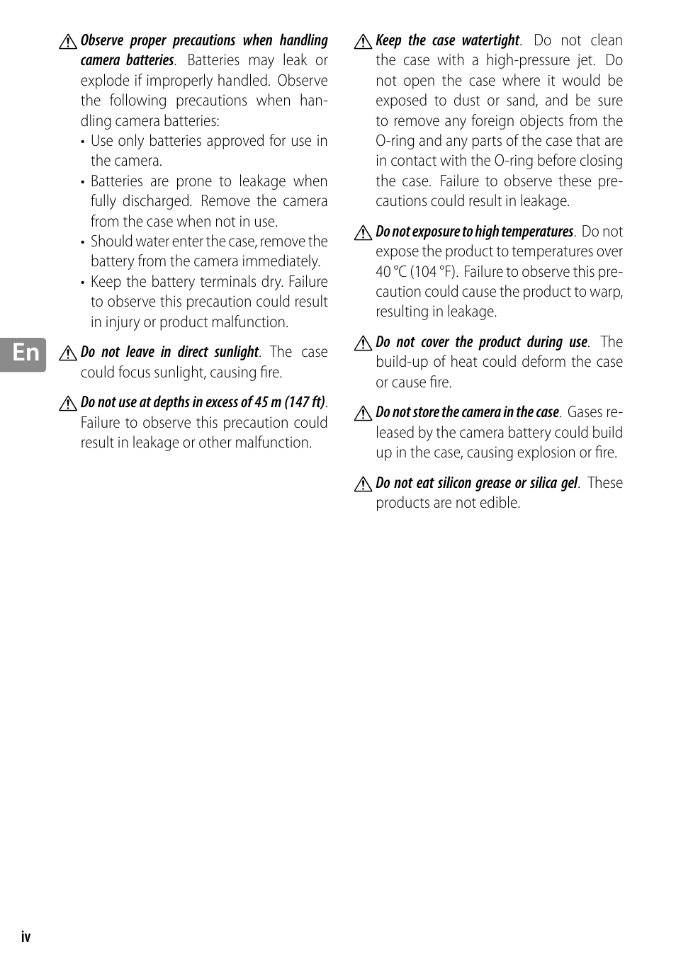 Nikon WP-N3 User Manual | Page 42 / 312