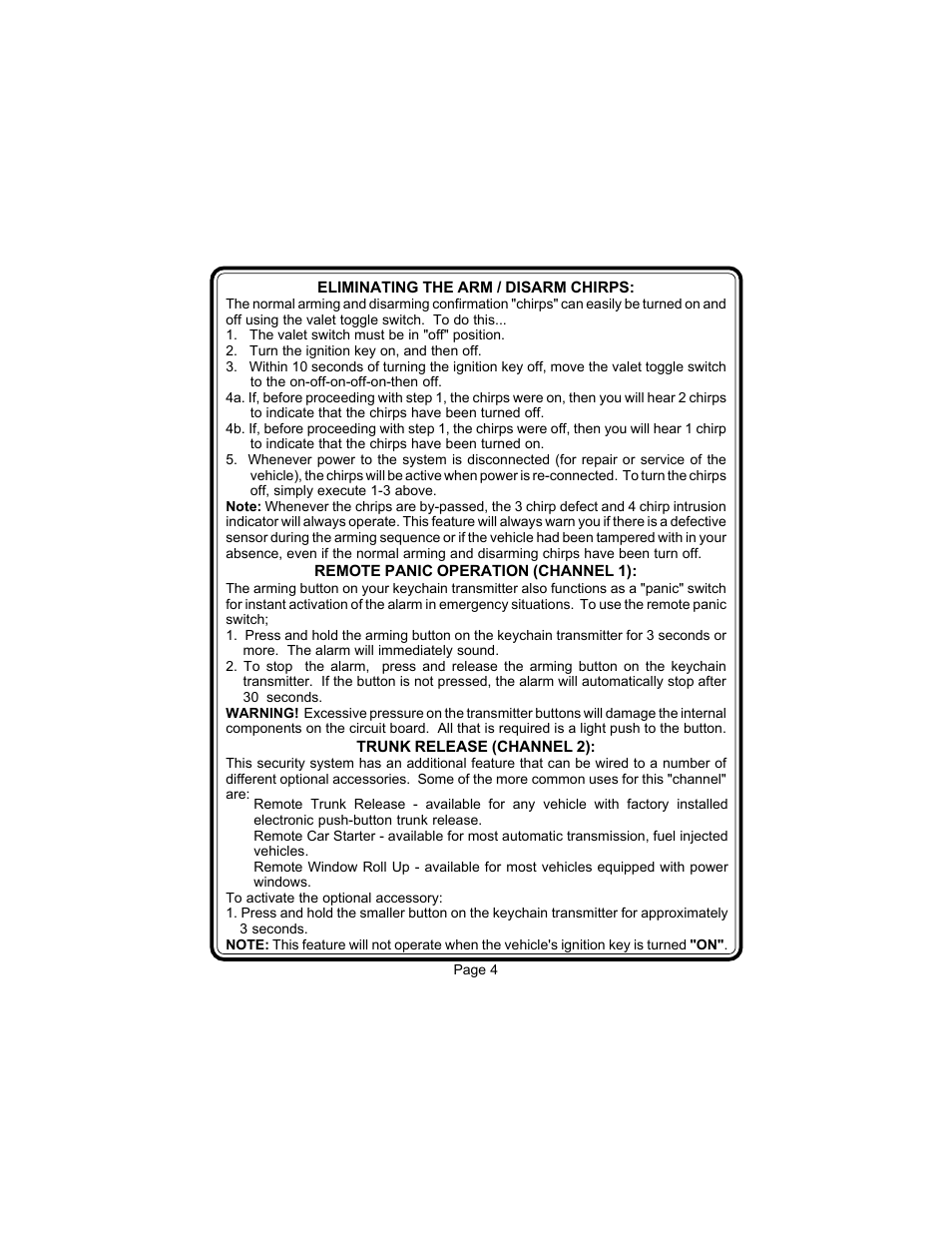 Audiovox Prestige 128-4117E User Manual | Page 5 / 20