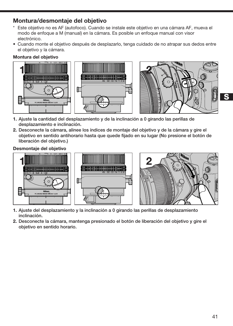 Nikon 85mm-f-28D-PC-Micro-Nikkor User Manual | Page 37 / 70