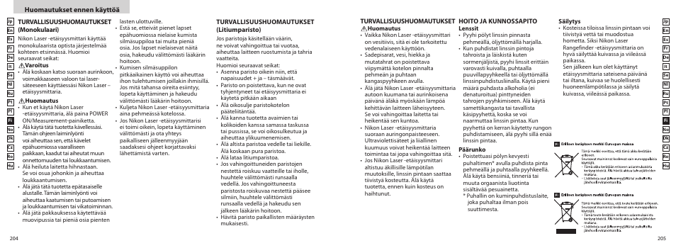 Nikon COOLSHOT User Manual | Page 103 / 156