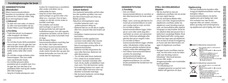 Nikon COOLSHOT User Manual | Page 112 / 156