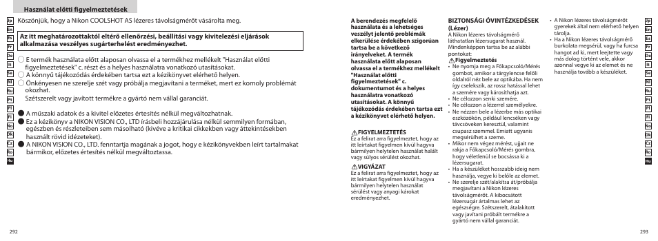 Nikon COOLSHOT User Manual | Page 147 / 156