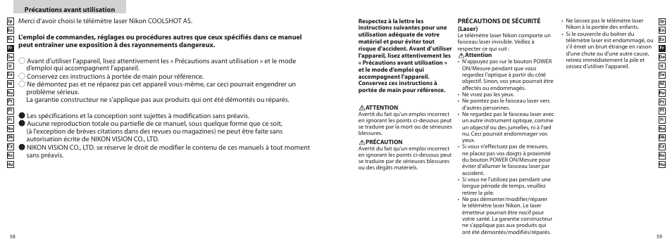 Nikon COOLSHOT User Manual | Page 30 / 156