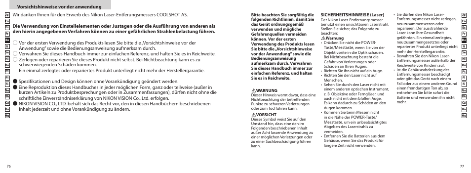 Nikon COOLSHOT User Manual | Page 39 / 156