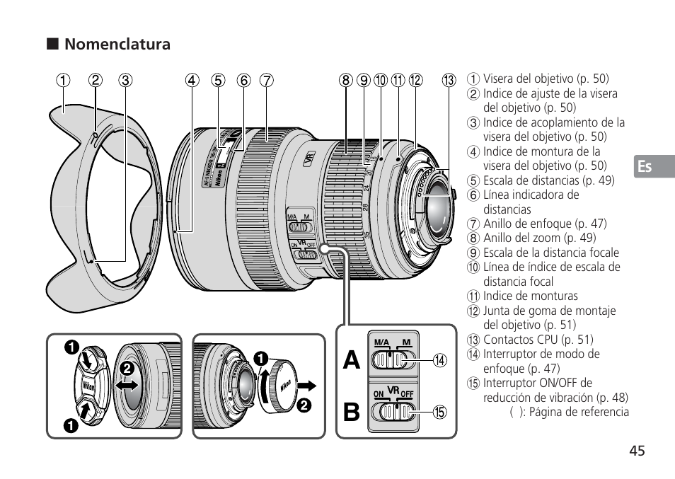 Nikon 16-35mm-f-4G-AF-S-VR-Zoom-Nikkor User Manual | Page 45 / 152