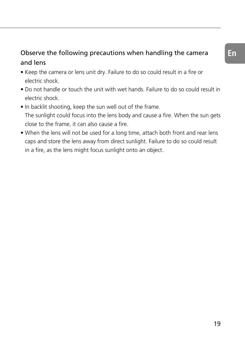 Nikon 500mm-f4G-ED-AF-S-VR-Nikkor User Manual | Page 19 / 224