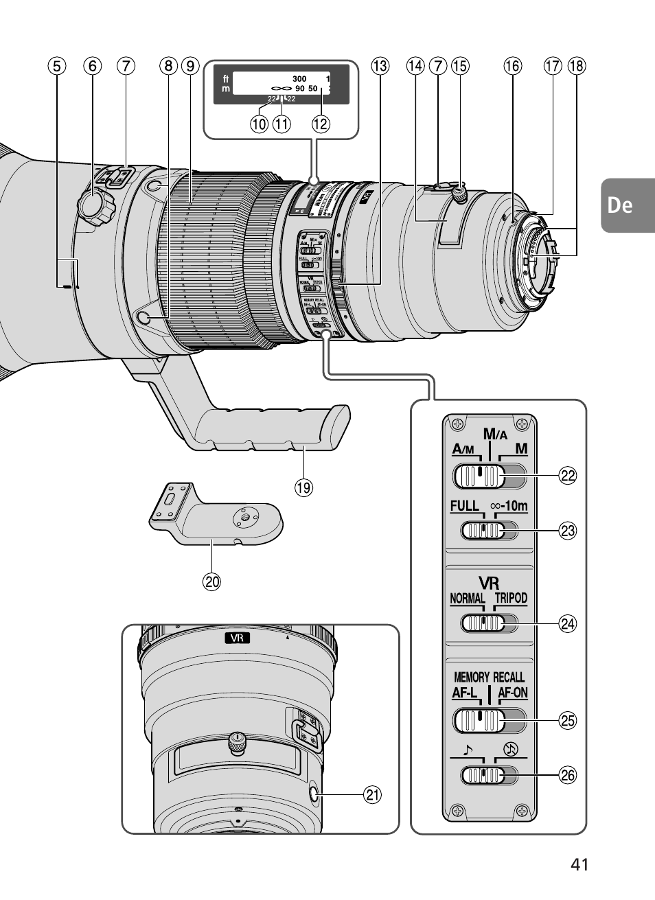 Nikon 500mm-f4G-ED-AF-S-VR-Nikkor User Manual | Page 41 / 224