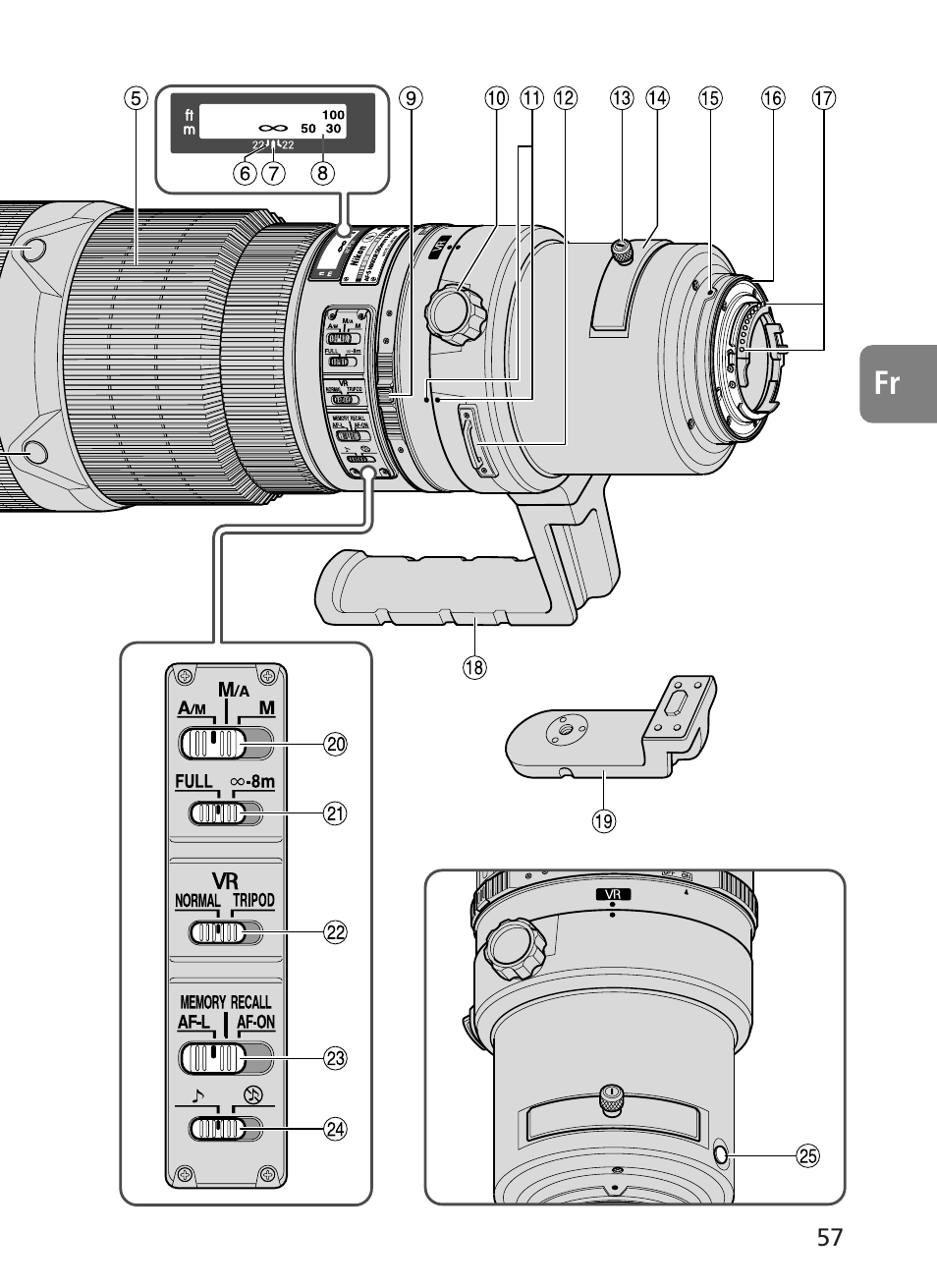 Nikon 500mm-f4G-ED-AF-S-VR-Nikkor User Manual | Page 57 / 224