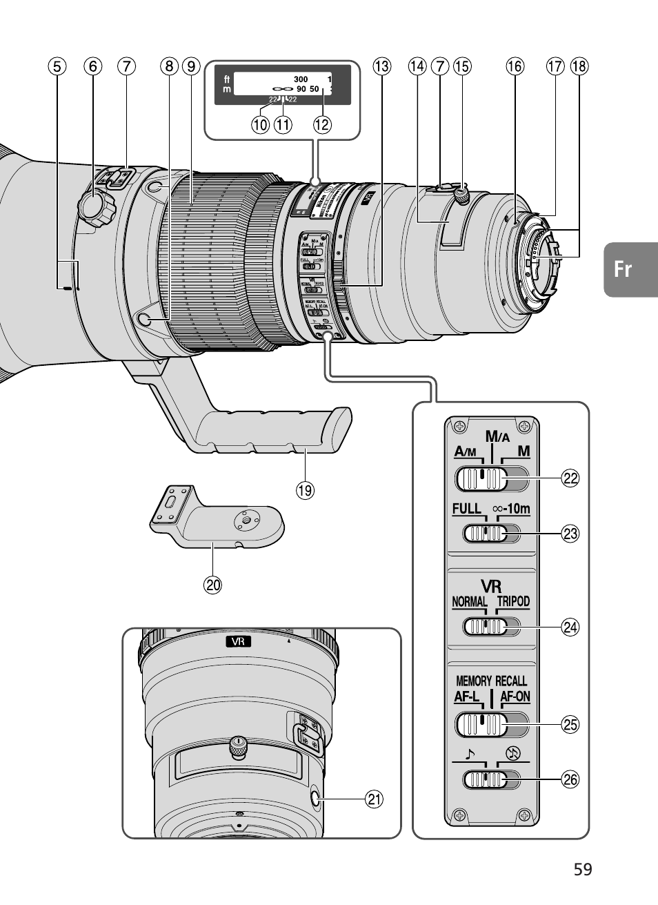 Nikon 500mm-f4G-ED-AF-S-VR-Nikkor User Manual | Page 59 / 224