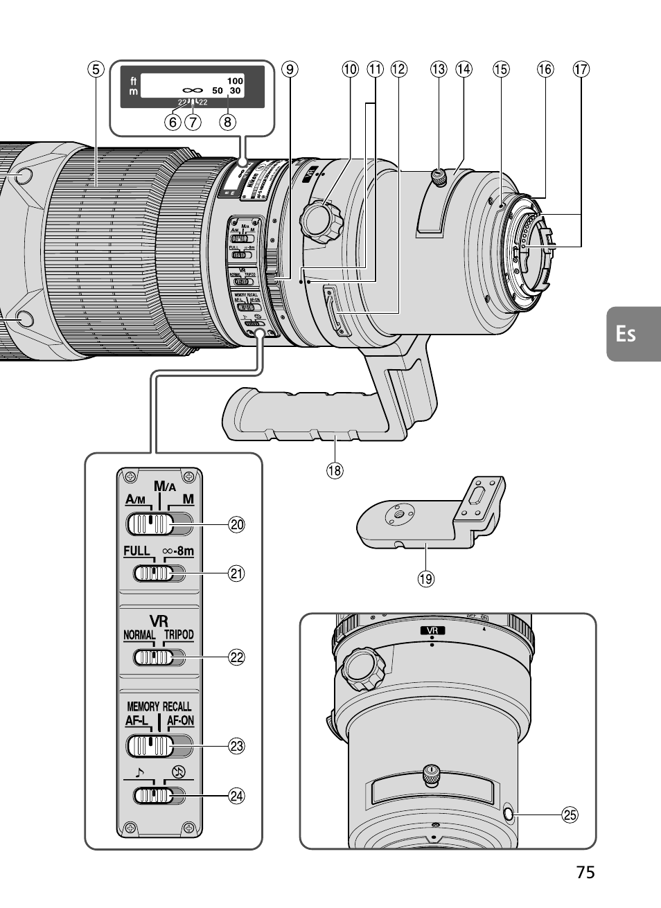 Nikon 500mm-f4G-ED-AF-S-VR-Nikkor User Manual | Page 75 / 224