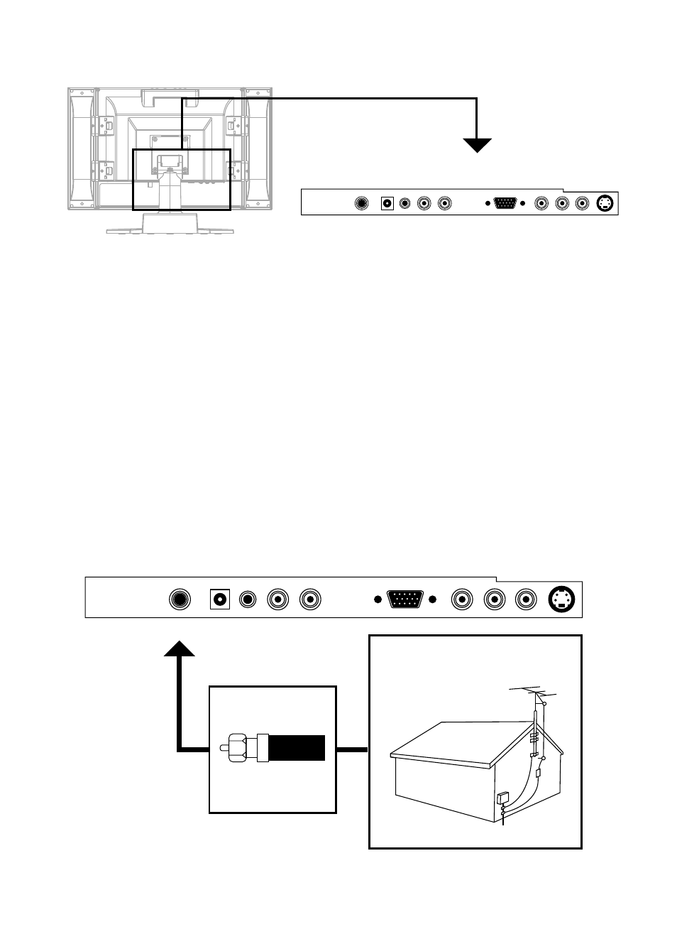 Input/output signal connections | Audiovox FP1520 User Manual | Page 15 / 46