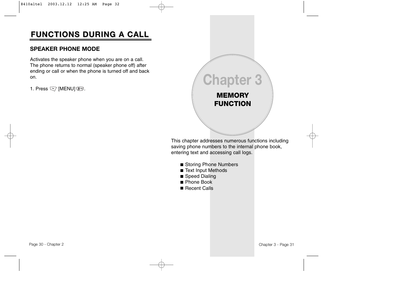 Chapter 3 | Audiovox CDM 8410 User Manual | Page 18 / 78