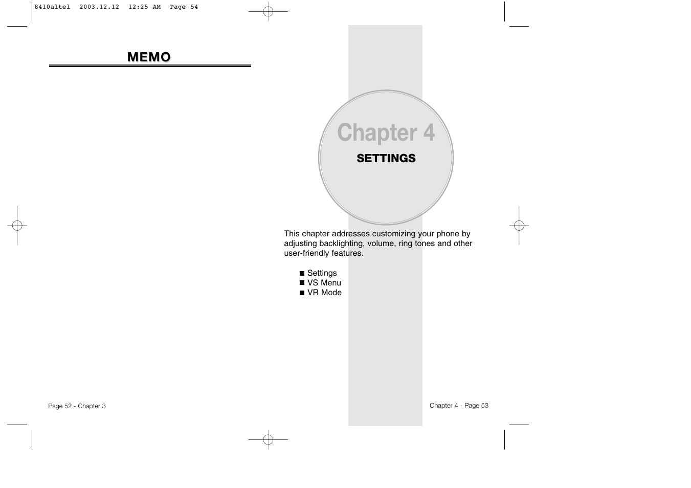 Chapter 4 | Audiovox CDM 8410 User Manual | Page 29 / 78