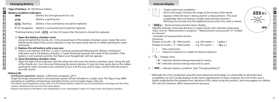 Nikon COOLSHOT User Manual | Page 14 / 139