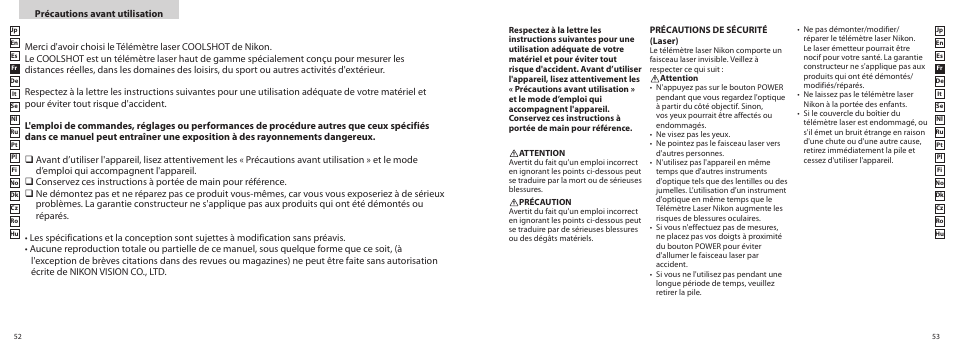 Nikon COOLSHOT User Manual | Page 27 / 139