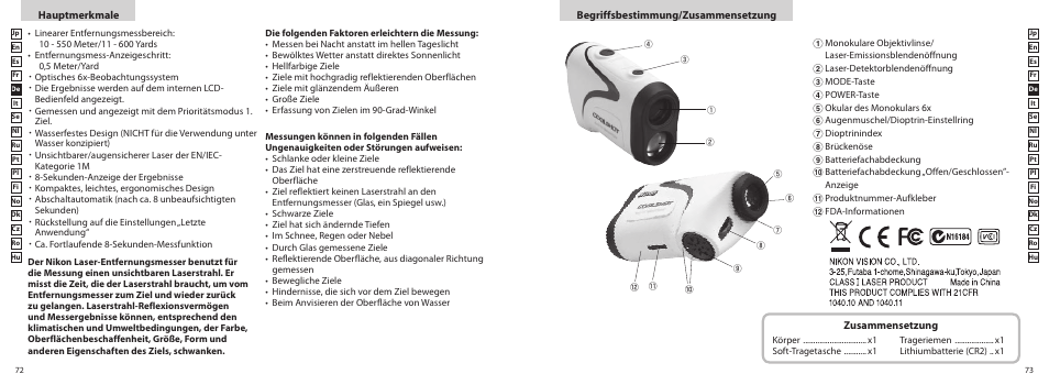 Nikon COOLSHOT User Manual | Page 37 / 139