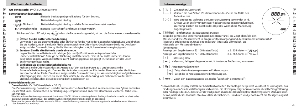 Nikon COOLSHOT User Manual | Page 38 / 139