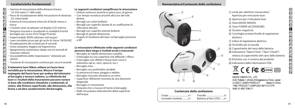 Nikon COOLSHOT User Manual | Page 45 / 139