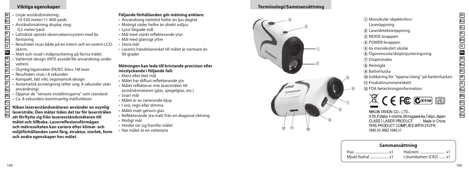 Nikon COOLSHOT User Manual | Page 53 / 139