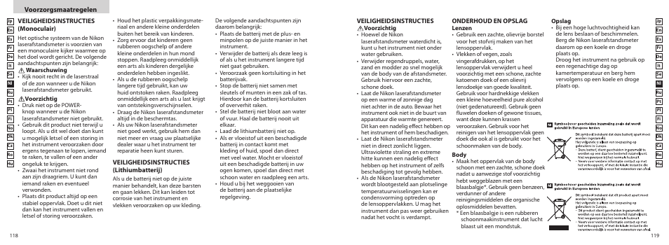 Nikon COOLSHOT User Manual | Page 60 / 139