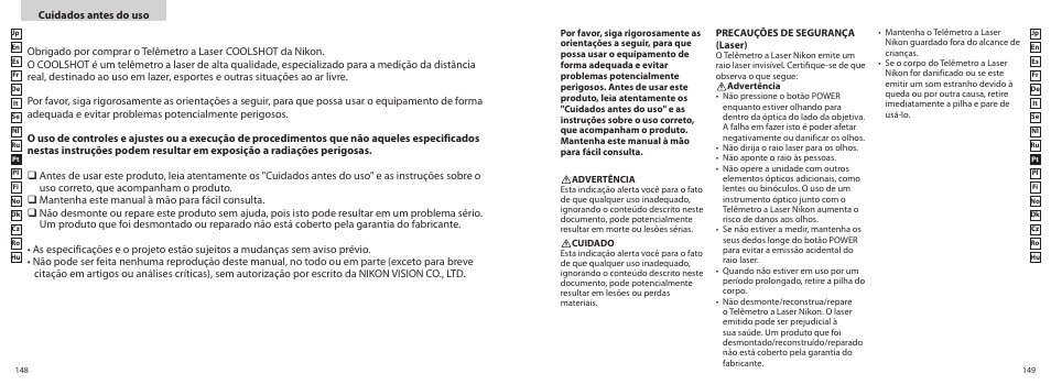 Nikon COOLSHOT User Manual | Page 75 / 139