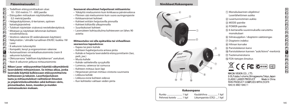 Nikon COOLSHOT User Manual | Page 93 / 139