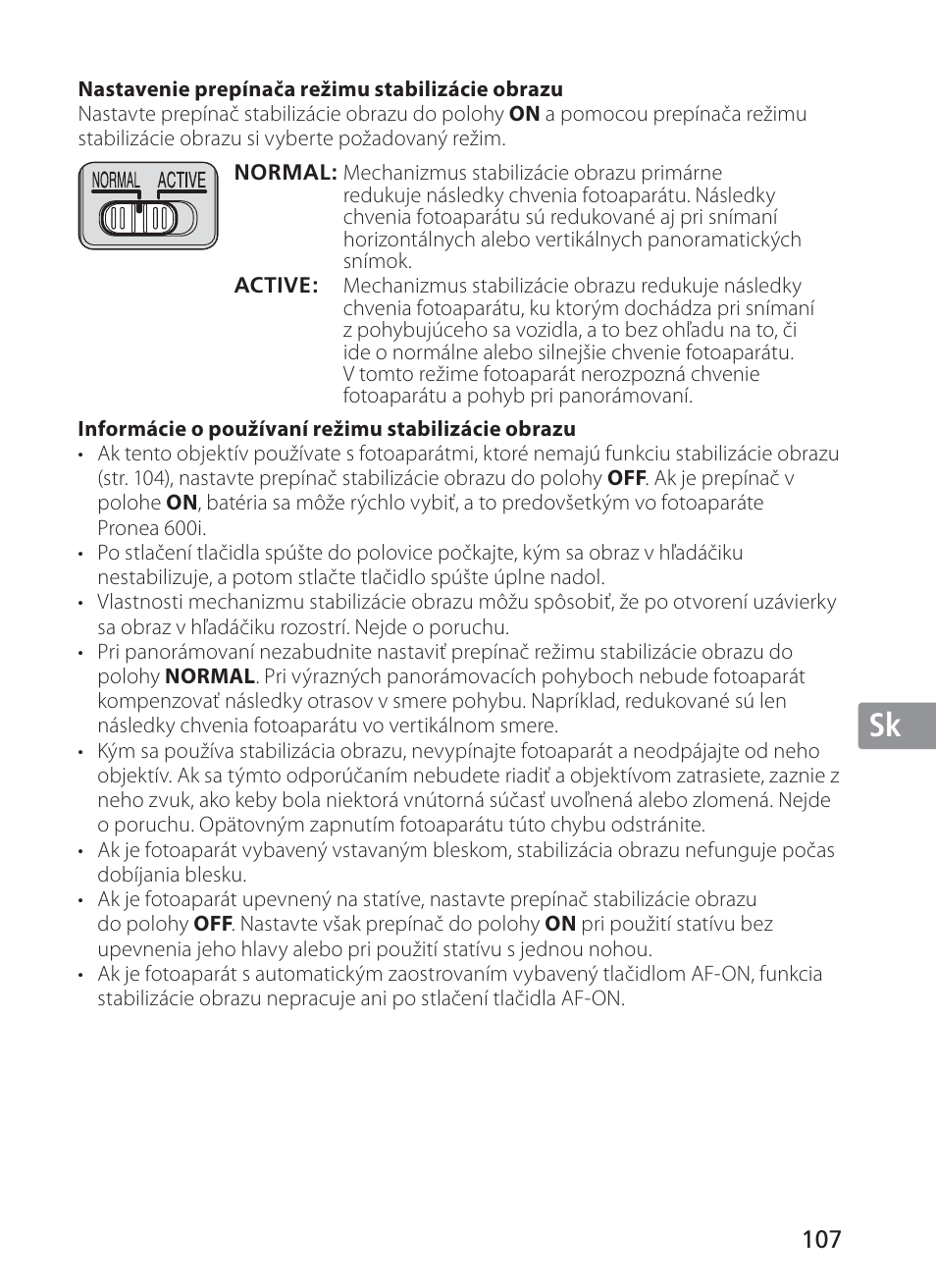 Jp en de fr es se ru nl it sk sk kr | Nikon 28-300mm-f-35-56G-ED-AF-S-VR-Zoom User Manual | Page 107 / 152