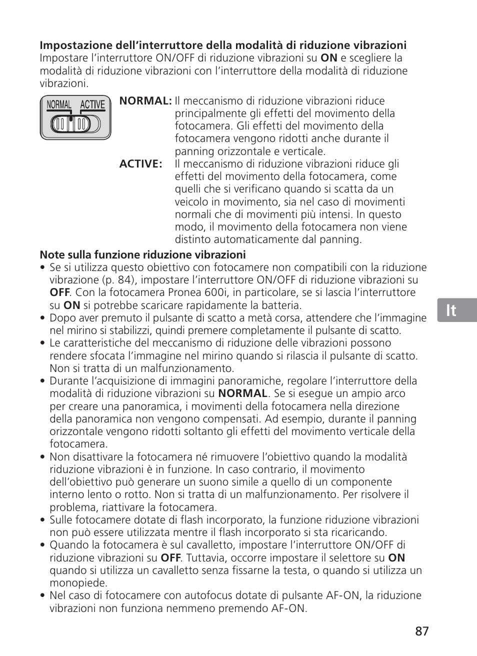 Jp en de fr es se ru nl it ck ch kr | Nikon 28-300mm-f-35-56G-ED-AF-S-VR-Zoom User Manual | Page 87 / 152