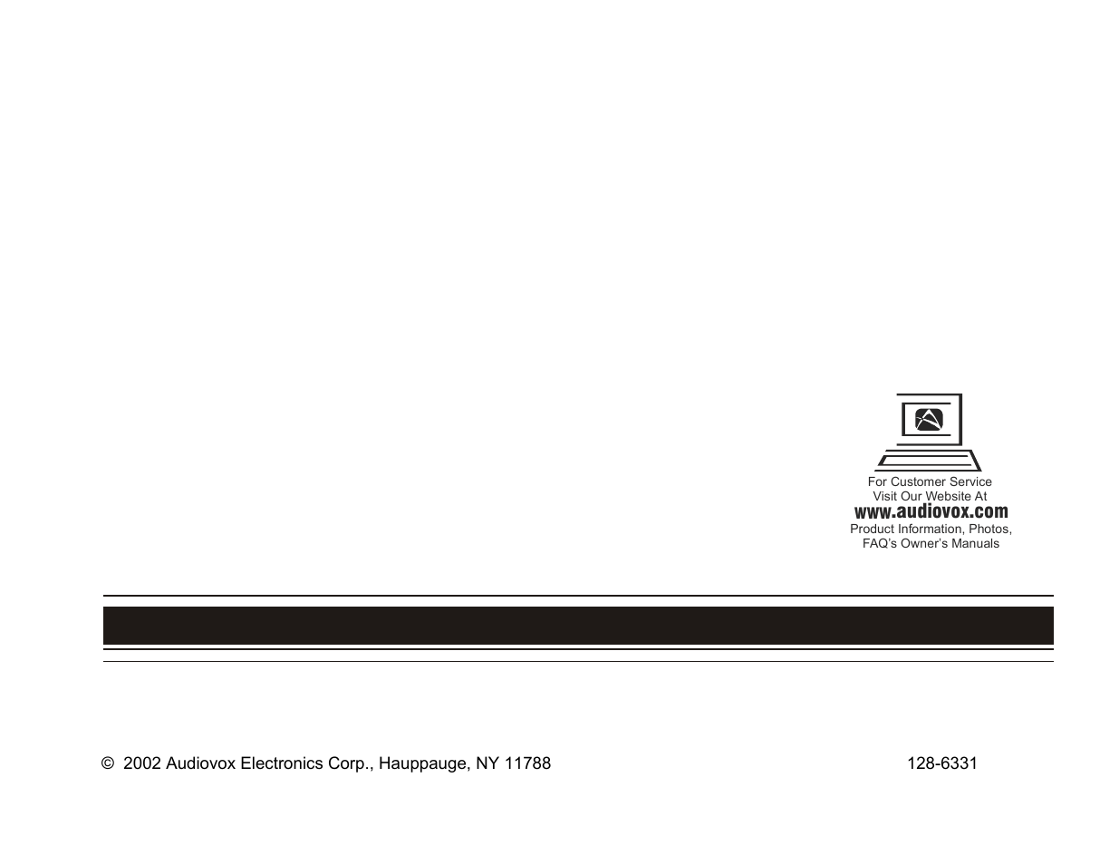 Audiovox VOH1042 DL User Manual | Page 16 / 16