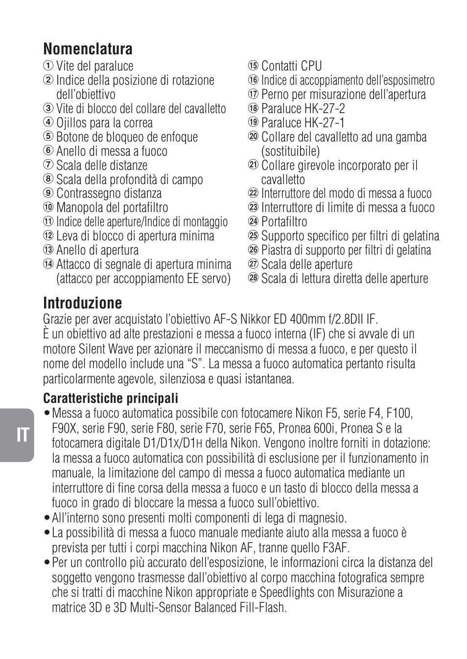 Nikon 400mm-f-28-IF-ED-II-AF-S-Nikkor User Manual | Page 36 / 56