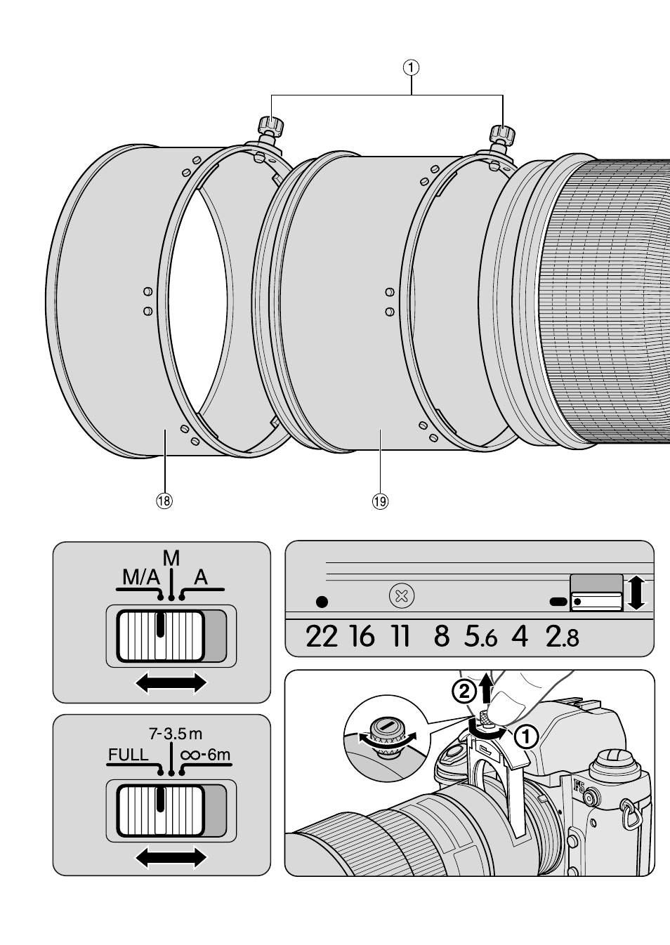 Nikon 400mm-f-28-IF-ED-II-AF-S-Nikkor User Manual | Page 4 / 56