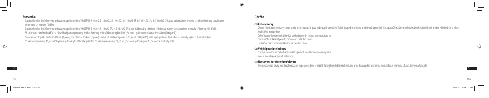 Údržba | Nikon PROSTAFF User Manual | Page 120 / 138