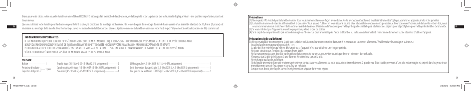 Nikon PROSTAFF User Manual | Page 20 / 138