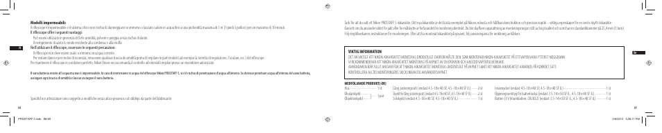 Nikon PROSTAFF User Manual | Page 45 / 138